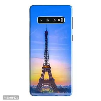 Dugvio? Polycarbonate Printed Hard Back Case Cover for Samsung Galaxy S10 / Samsung S10 (Eiffect Tower)-thumb0