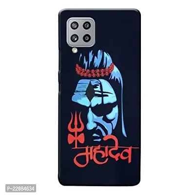 Dugvio? Printed Designer Matt Finish Hard Back Cover Case for Samsung Galaxy M42 (5G) - Lord mahadev Lord Shiva