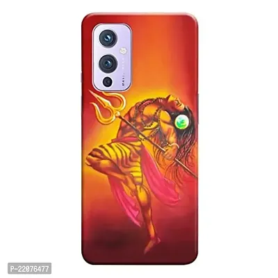 Dugvio? Printed Designer Back Cover Case for OnePlus 9 / OnePlus 9 (5G) - Lord Shiva Angry Shiva-thumb0