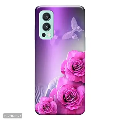 Dugvio? Printed Designer Hard Back Case Cover for Oneplus Nord 2 / Oneplus Nord 2 5G (Butterfly Art)