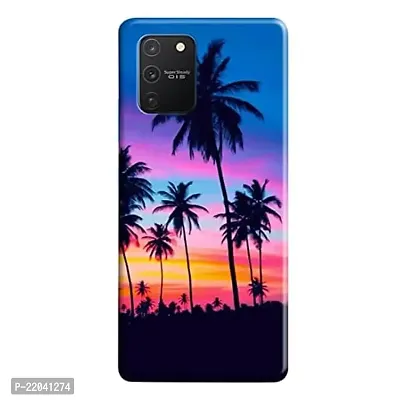 Dugvio? Printed Designer Matt Finish Hard Back Case Cover for Samsung Galaxy S10 Lite/Samsung S10 Lite (Coconut Tree Nature)