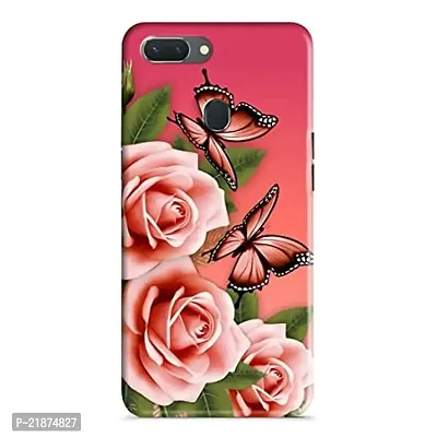 Dugvio Printed Colorful Rose Flower, Butterfly, Red Rose Designer Back Case Cover for Oppo Realme 2 Pro/Realme 2 Pro (Multicolor)