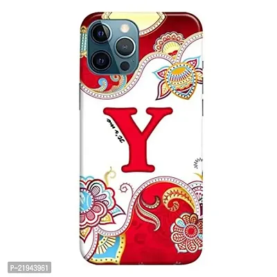 Dugvio? Polycarbonate Printed Hard Back Case Cover for iPhone 12 / iPhone 12 Pro (Its Me Y Alphabet)-thumb0