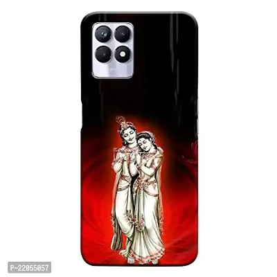 Dugvio? Printed Designer Back Cover Case for Realme 8i - Lord Radhe Krishna