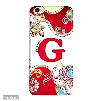 Dugvio? Polycarbonate Printed Hard Back Case Cover for Vivo Y55L / Vivo 1603 / Vivo Y55S (Its Me G Alphabet)-thumb0