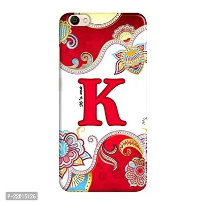 Dugvio? Printed Designer Hard Back Case Cover for Vivo V5 Plus (Its Me K Alphabet)