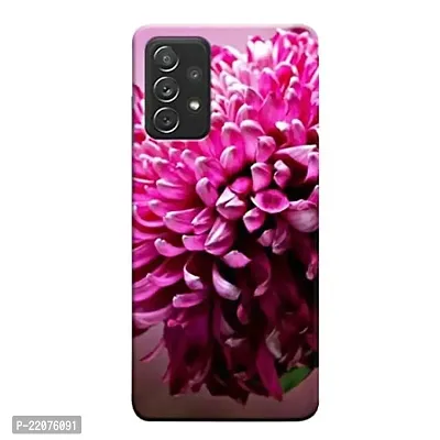 Dugvio? Printed Designer Back Cover Case for Samsung Galaxy A52 (5G) / Samsung Galaxy A52S (5G) - Pink Flower Art