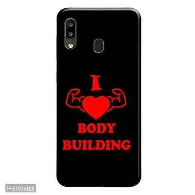 Dugvio? Printed Designer Back Case Cover for Samsung Galaxy A20 / Samsung A30 / Samsung M10S (I Love Body Building)-thumb0