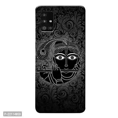 Dugvio? Printed Hard Back Case Cover Compatible for Samsung Galaxy A51 5G - Lord Krishna (Multicolor)