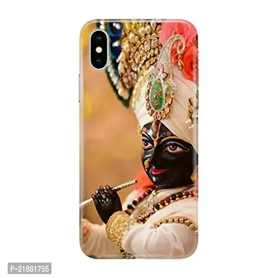 Dugvio Polycarbonate Printed Colorful Lord Krishna, Krishna Designer Hard Back Case Cover for Apple iPhone X/iPhone X (Multicolor)