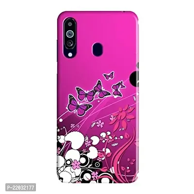 Dugvio? Printed Designer Matt Finish Hard Back Case Cover for Samsung Galaxy A60 / Samsung A60 / SM-A606F/DS (Butterfuly Art)