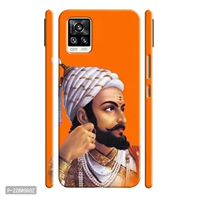 Dugvio? Printed Designer Hard Back Case Cover for Vivo V20 (Shivaji maharaj)-thumb0