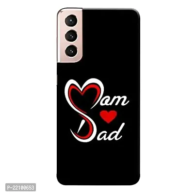 Dugvio? Printed Designer Back Case Cover for Samsung Galaxy S21 (5G) (Mummy and Papa, Maa  Paa, Mother)