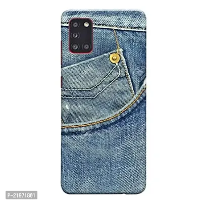 Dugvio? Printed Designer Back Case Cover for Samsung Galaxy A31 / Samsung A31 (Pocket Jeans)-thumb0