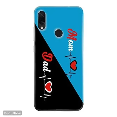 Dugvio? Polycarbonate Printed Colorful Mom  Dad, Mom  Dad, Maa and Pa Designer Hard Back Case Cover for Xiaomi Redmi Y2 / Redmi Y2 (Multicolor)