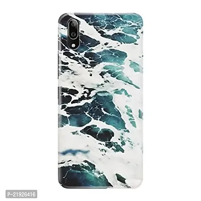 Dugvio? Polycarbonate Printed Hard Back Case Cover for Vivo V11 Pro (Water Marble)