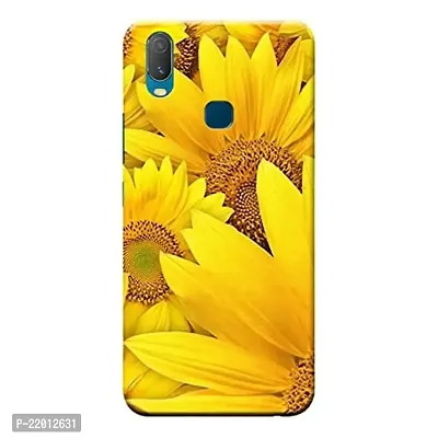 Dugvio? Printed Designer Hard Back Case Cover for Vivo Y11 (Sun Flowers)-thumb0
