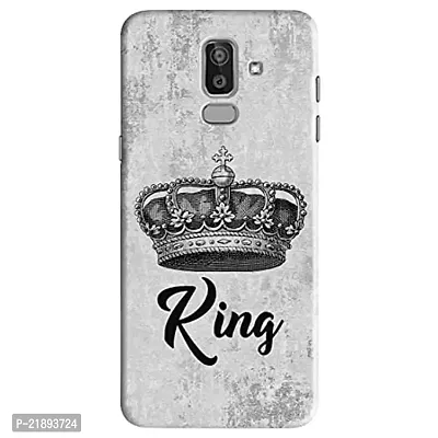 Dugvio Polycarbonate Printed Colorful King, King Crown Designer Hard Back Case Cover for Samsung Galaxy J8 / Samsung Galaxy On8 / J810G/DS (Multicolor)-thumb0