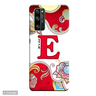 Dugvio? Polycarbonate Printed Hard Back Case Cover for Huawei Honor 30 Pro (Its Me E Alphabet)