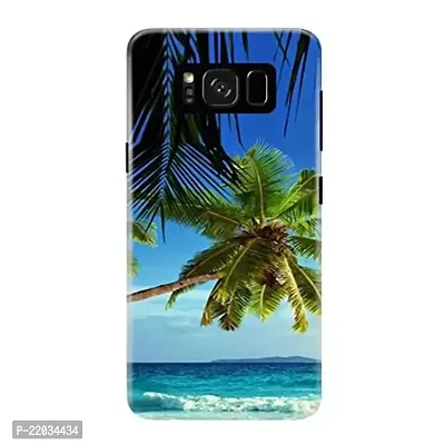 Dugvio? Printed Designer Matt Finish Hard Back Case Cover for Samsung Galaxy S8 Plus/Samsung S8+ / G955G (Nature Art Coconut)