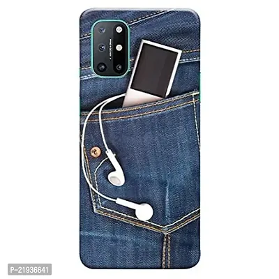 Dugvio? Polycarbonate Printed Hard Back Case Cover for OnePlus 8T (Pocket Jeans Art)