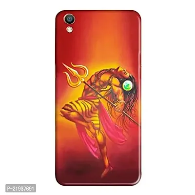 Dugvio? Polycarbonate Printed Hard Back Case Cover for Oppo F1 Plus (Lord Shiva Angry Shiva)