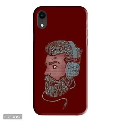 Dugvio? Printed Hard Back Case Cover Compatible for Apple iPhone XR - Music Man (Multicolor)