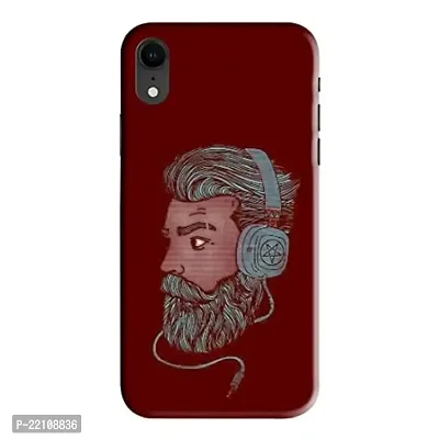 Dugvio? Printed Hard Back Case Cover Compatible for Apple iPhone XR - Music Man (Multicolor)-thumb0