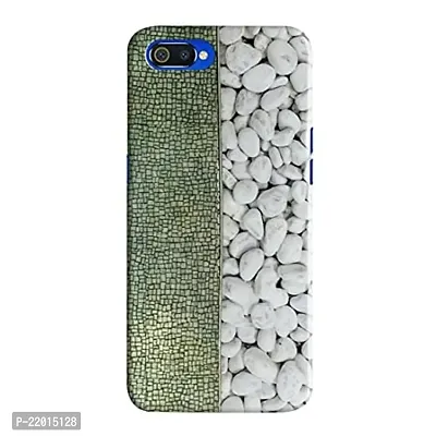 Dugvio? Printed Designer Hard Back Case Cover for Realme C2 (Stone and Marble)-thumb0