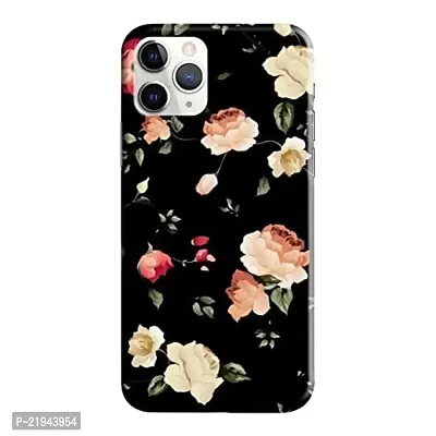 Dugvio? Polycarbonate Printed Hard Back Case Cover for iPhone 11 Pro (Vintage Flower)-thumb0