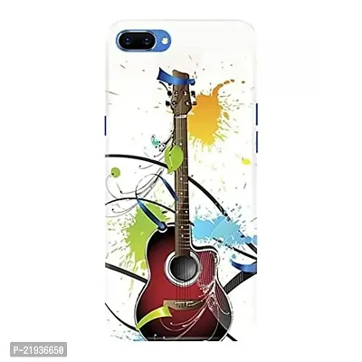 Dugvio? Polycarbonate Printed Hard Back Case Cover for Oppo A3S (Guitar Music)