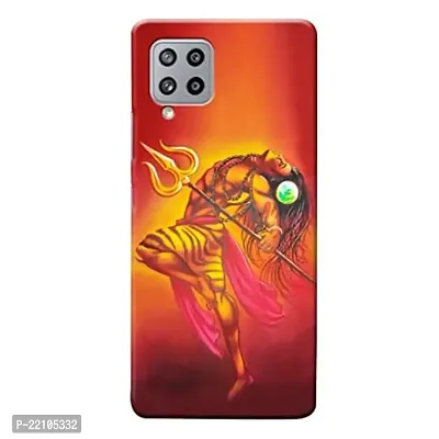 Dugvio? Printed Hard Back Cover Case for Samsung Galaxy M42 (5G) - Lord Shiva Angry Shiva