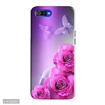 Dugvio? Polycarbonate Printed Hard Back Case Cover for Realme C1 (Butterfly Art)