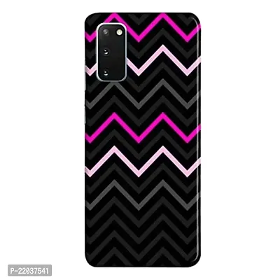 Dugvio? Printed Designer Matt Finish Hard Back Case Cover for Samsung Galaxy S20 / Samsung S20 (Zig Zag Border Pattern)