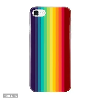 Dugvio? Polycarbonate Printed Colorful Multi Color Line Art Designer Hard Back Case Cover for Apple iPhone 7 / iPhone 7 (Multicolor)