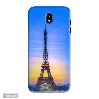 Dugvio? Polycarbonate Printed Hard Back Case Cover for Samsung Galaxy J7 Pro/Samsung J7 Pro / J730GM/DS (Eiffect Tower)