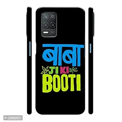 Dugvio? Printed Designer Matt Finish Hard Back Cover Case for Realme 8 (5G) / Realme 8S (5G) - Baba Ji Ki Booti-thumb0