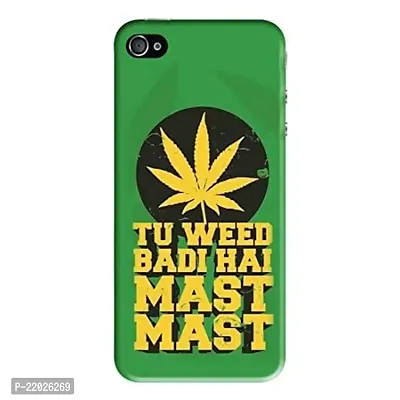 Dugvio? Printed Designer Hard Back Case Cover for iPhone 5 / iPhone 5S (Weed Flower)