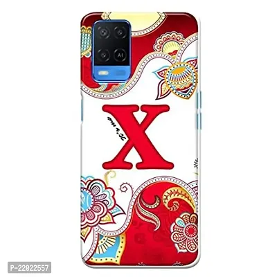 Dugvio? Printed Designer Hard Back Case Cover for Oppo A54 / CPH2239 / Oppo A54 (5G) (Its Me X Alphabet)