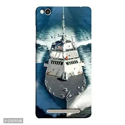 Dugvio? Printed Designer Hard Back Case Cover for Xiaomi Redmi 4A (Navy Ship)