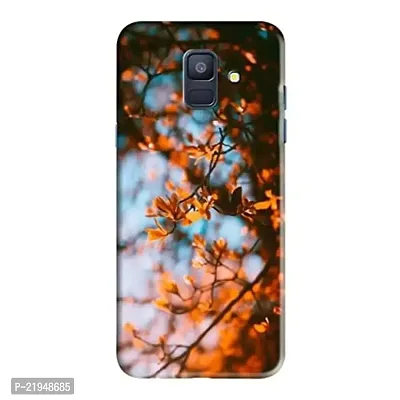 Dugvio? Polycarbonate Printed Hard Back Case Cover for Samsung Galaxy A6 / Samsung A6 (2018)/ SM-A600F/DS (Vintage Floral)