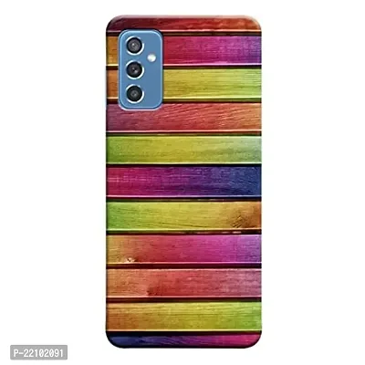 Dugvio? Printed Hard Back Cover Case for Samsung Galaxy M52 (5G) - Colorful Wooden