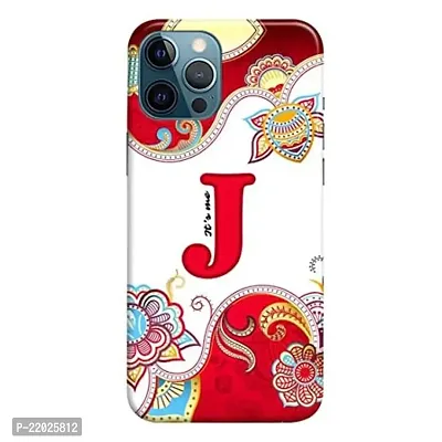 Dugvio? Printed Designer Hard Back Case Cover for iPhone 12 / iPhone 12 Pro (Its Me J Alphabet)