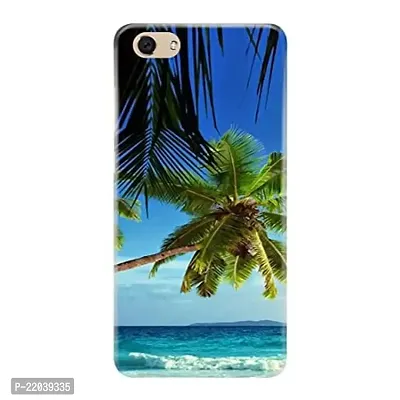 Dugvio? Printed Designer Matt Finish Hard Back Cover Case for Oppo F3 - Nature Art Coconut