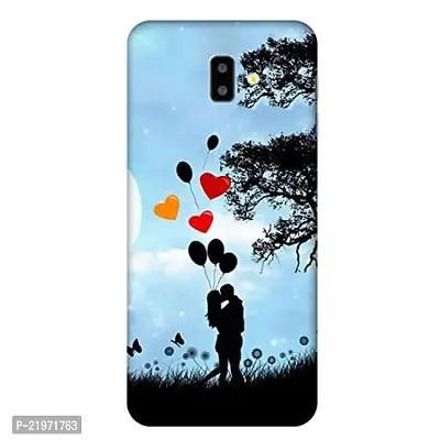 Dugvio? Printed Designer Back Case Cover for Samsung Galaxy J6 Plus/Samsung J6 + / SM-J610FN/DS (Couple Art)