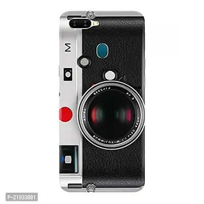 Dugvio? Polycarbonate Printed Hard Back Case Cover for Oppo F9 (Vintage Camera Art)