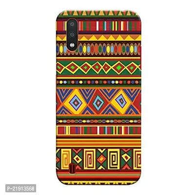 Dugvio? Polycarbonate Printed Hard Back Case Cover for Samsung Galaxy M01 / Samsung M01 (Rajasthani Design)-thumb0