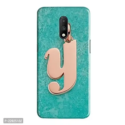 Dugvio? Printed Designer Hard Back Case Cover for OnePlus 7 (Y Name Alphabet)