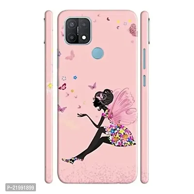 Dugvio? Printed Designer Back Cover Case for Oppo A15 / Oppo A15S - Butterfly Angel