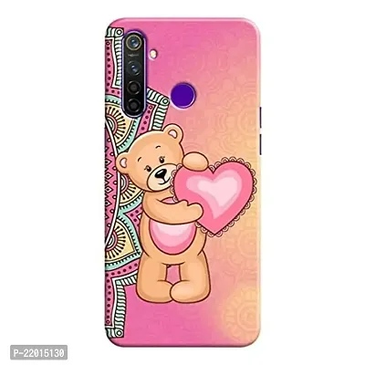 Dugvio? Printed Designer Hard Back Case Cover for Realme 5 Pro (Cute Toy Art)-thumb0